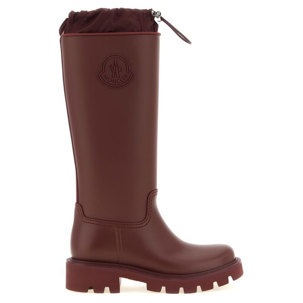 Moncler Bordeaux Pvc Over The Women's Knee